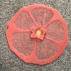 Hibiscus Silicone Lid